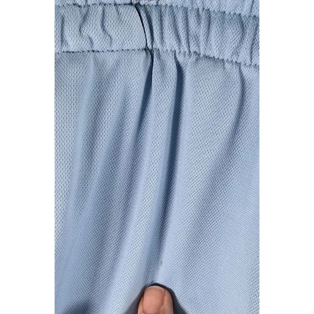 Under Armour Mens Basketball Shorts Blue Striped Athletic Gym VBOD353 Size LG